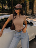 Top Collo Alto Essential a costine - R.a. Boutique