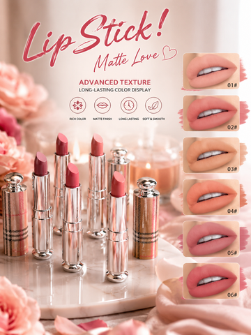Rossetto Matte Love – Velvet Kiss Collection - R.a. Boutique