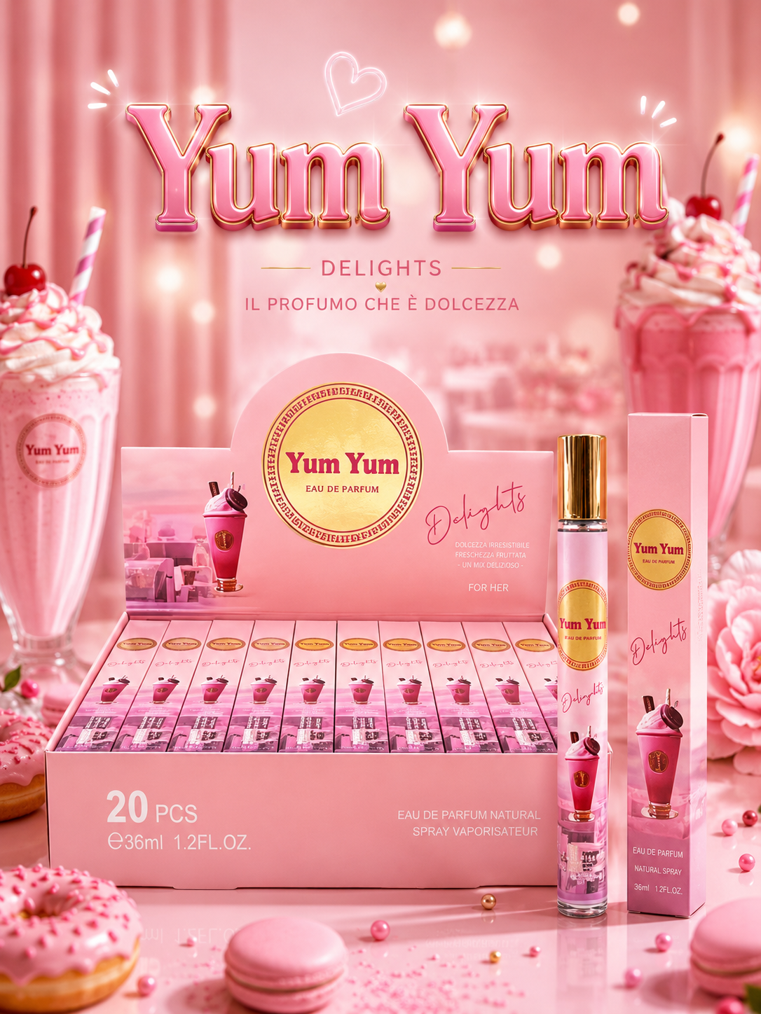 SWEET COLLECTION – Profumi Gourmand Donna 35ml - R.a. Boutique