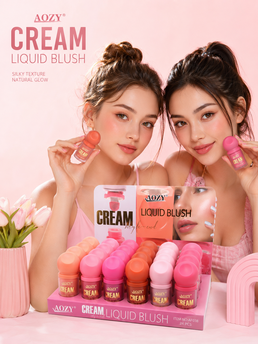 Blush Creamy Glow – Fard Liquido Effetto Naturale - R.a. Boutique