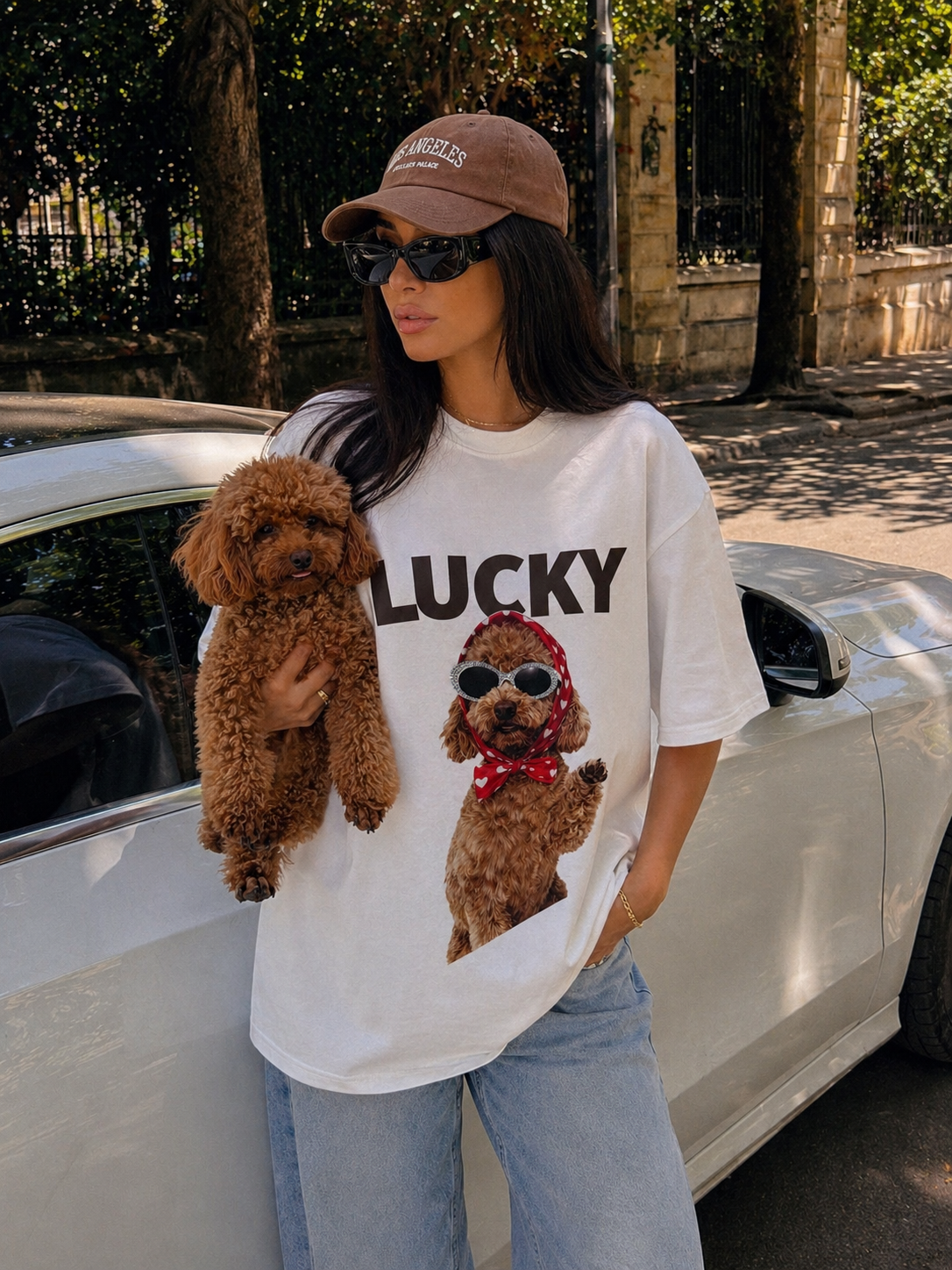 T-shirt Lucky Mia - R.a. Boutique