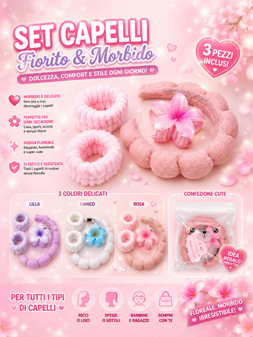 Set Capelli Blossom Spa