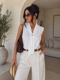 Blusa con gioiello - R.a. Boutique