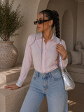 Camicia con brillantini su polso e maniche - R.a. Boutique