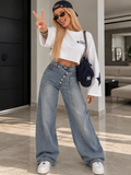 Jeans taglio obliquo - R.a. Boutique