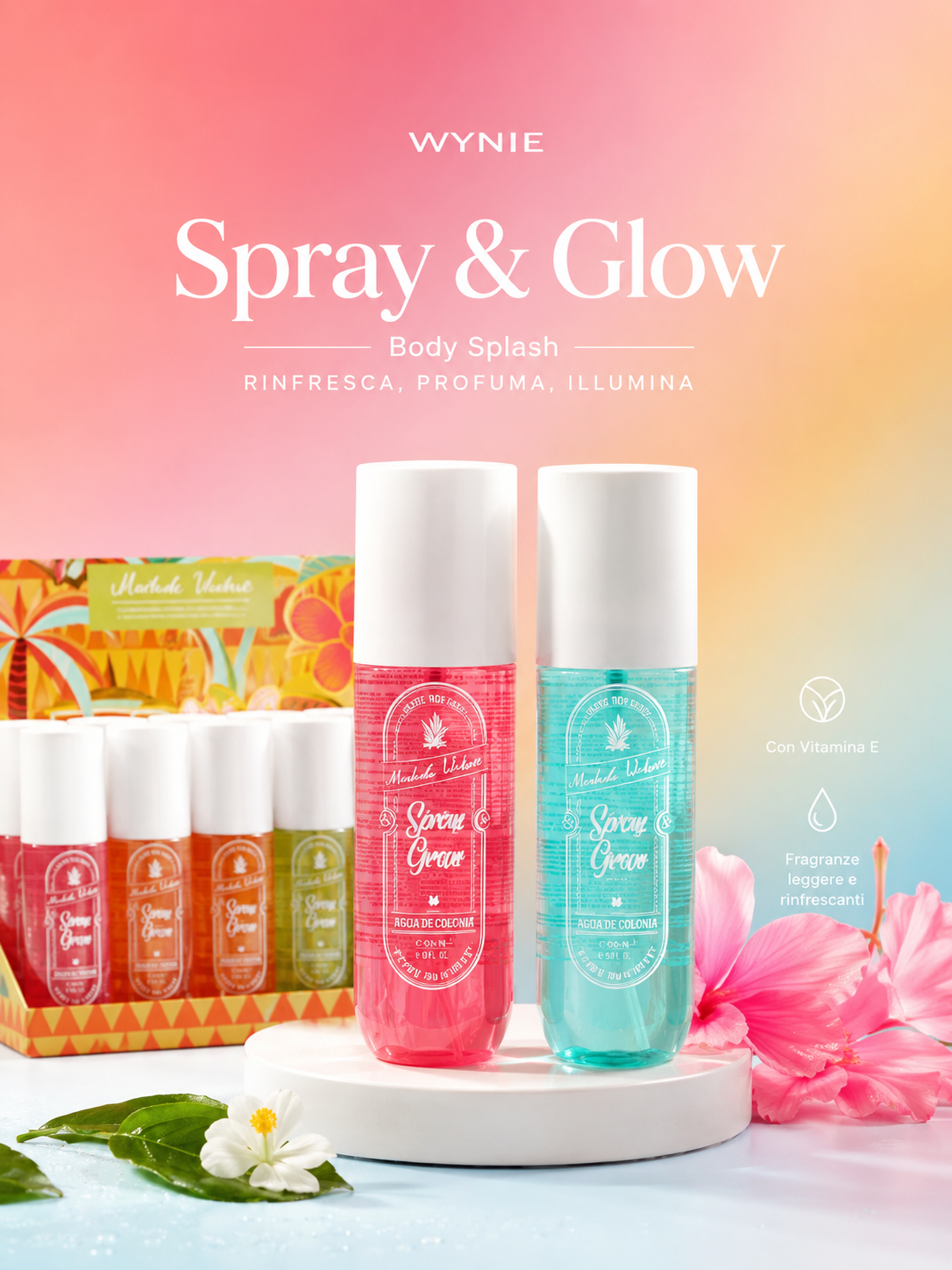 Spray & Glow – Body Splash Profumato - R.a. Boutique
