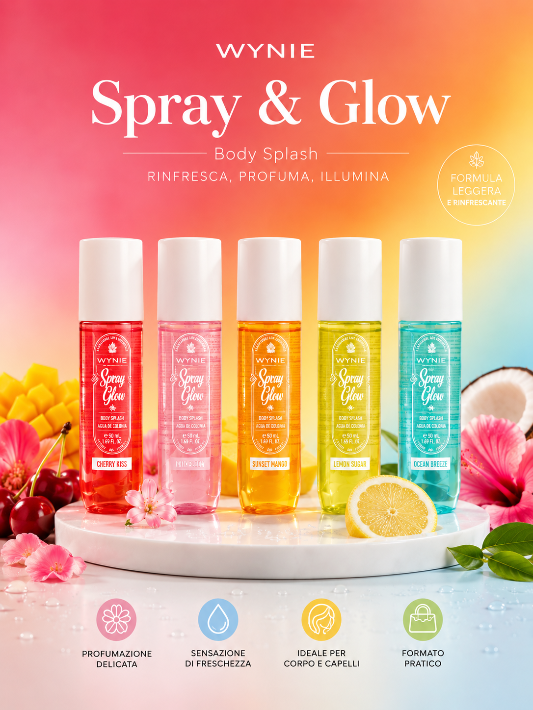 Spray & Glow – Body Splash Profumato - R.a. Boutique