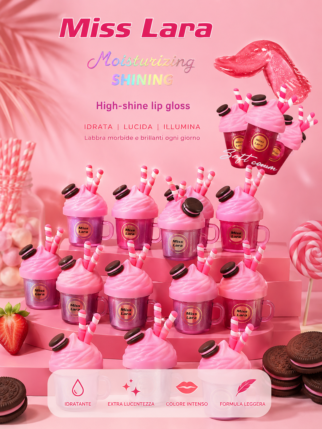 Sweet Cup Lip Gloss – Lucidalabbra Effetto Shine - R.a. Boutique
