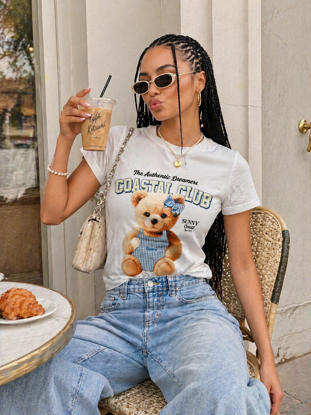 T-shirt Teddy Coastal Club - R.a. Boutique