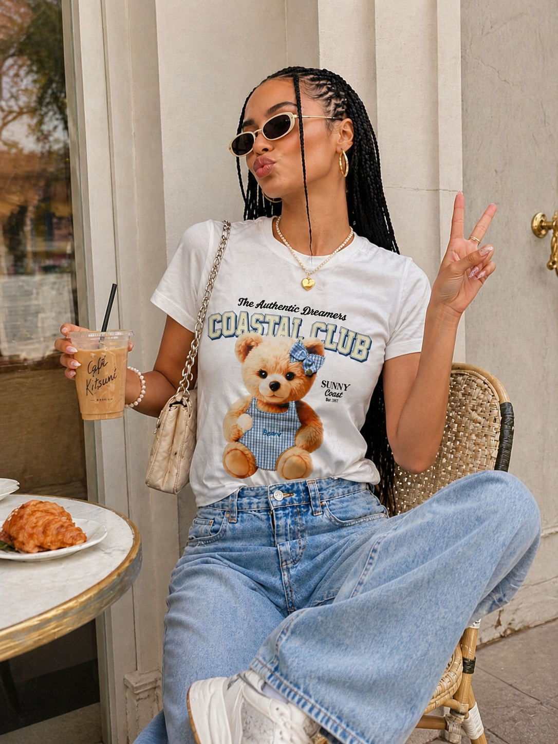 T-shirt Teddy Coastal Club - R.a. Boutique