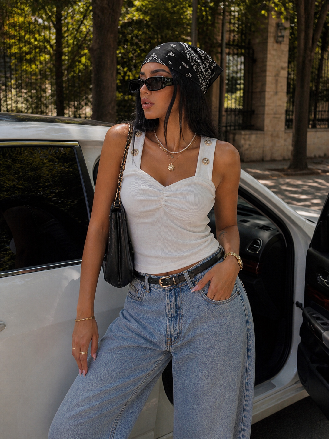 Top Bottoni Gold Chic - R.a. Boutique