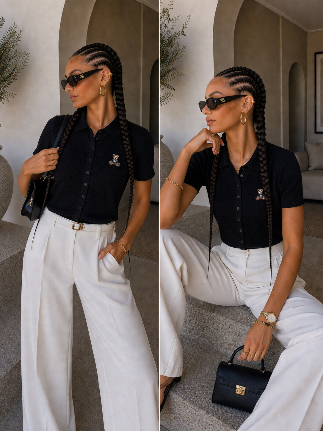 Maglia Teddy con bottoncini - R.a. Boutique