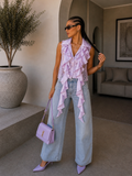 Blusa Romantic Rouches Lace - R.a. Boutique