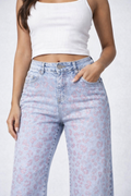 Jeans Leopard Soft Pink - R.a. Boutique