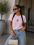 T-shirt Bear ricamato - R.a. Boutique