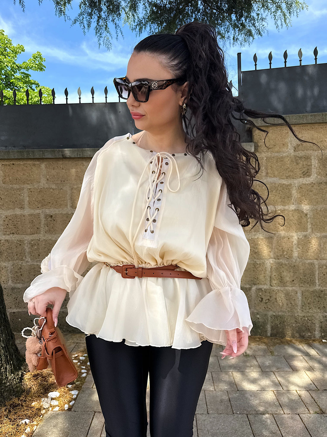 Maxi maglia o mini dress con rose - R.a. Boutique