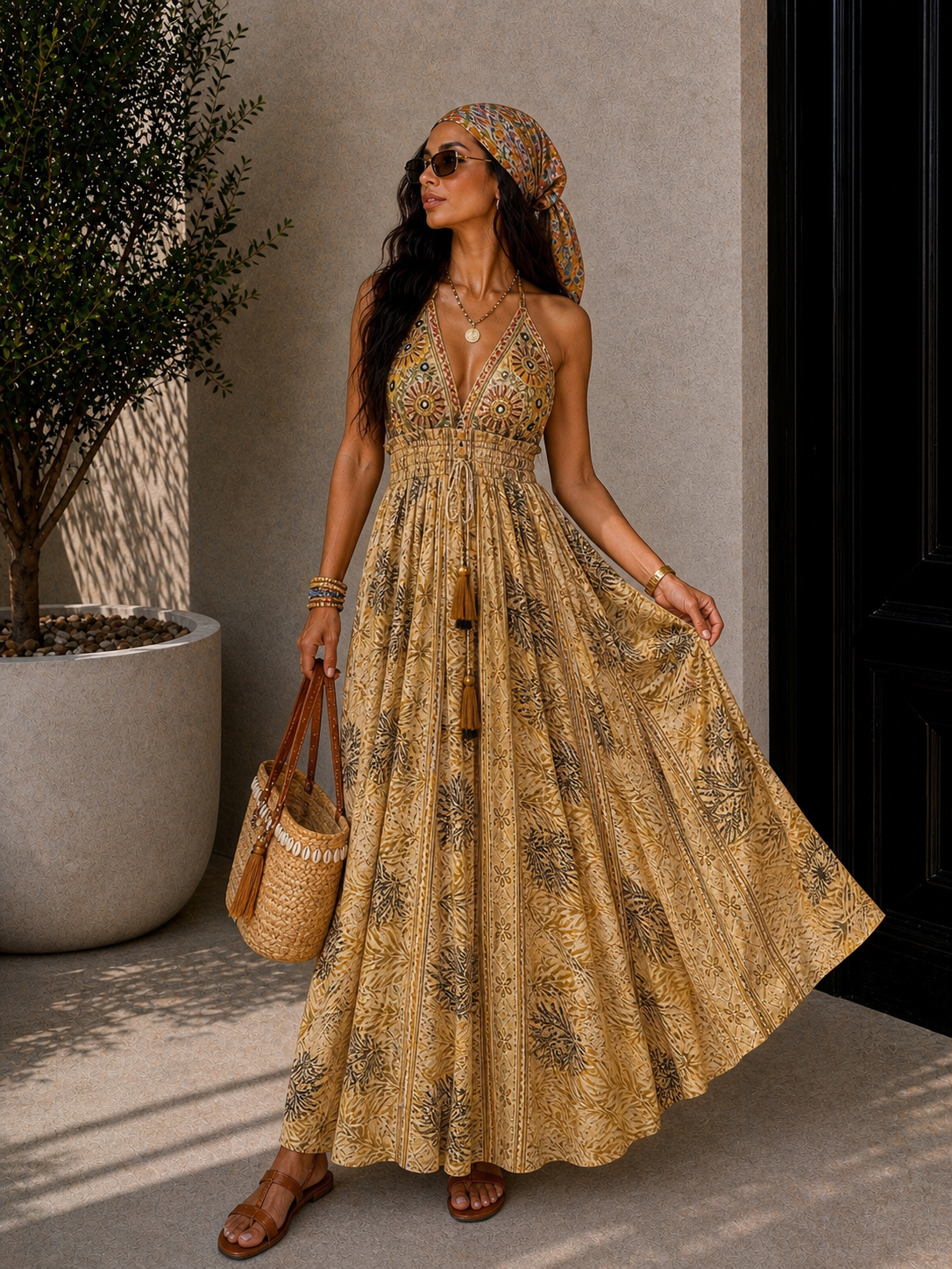 Abito Indian Lungo Summer - R.a. Boutique