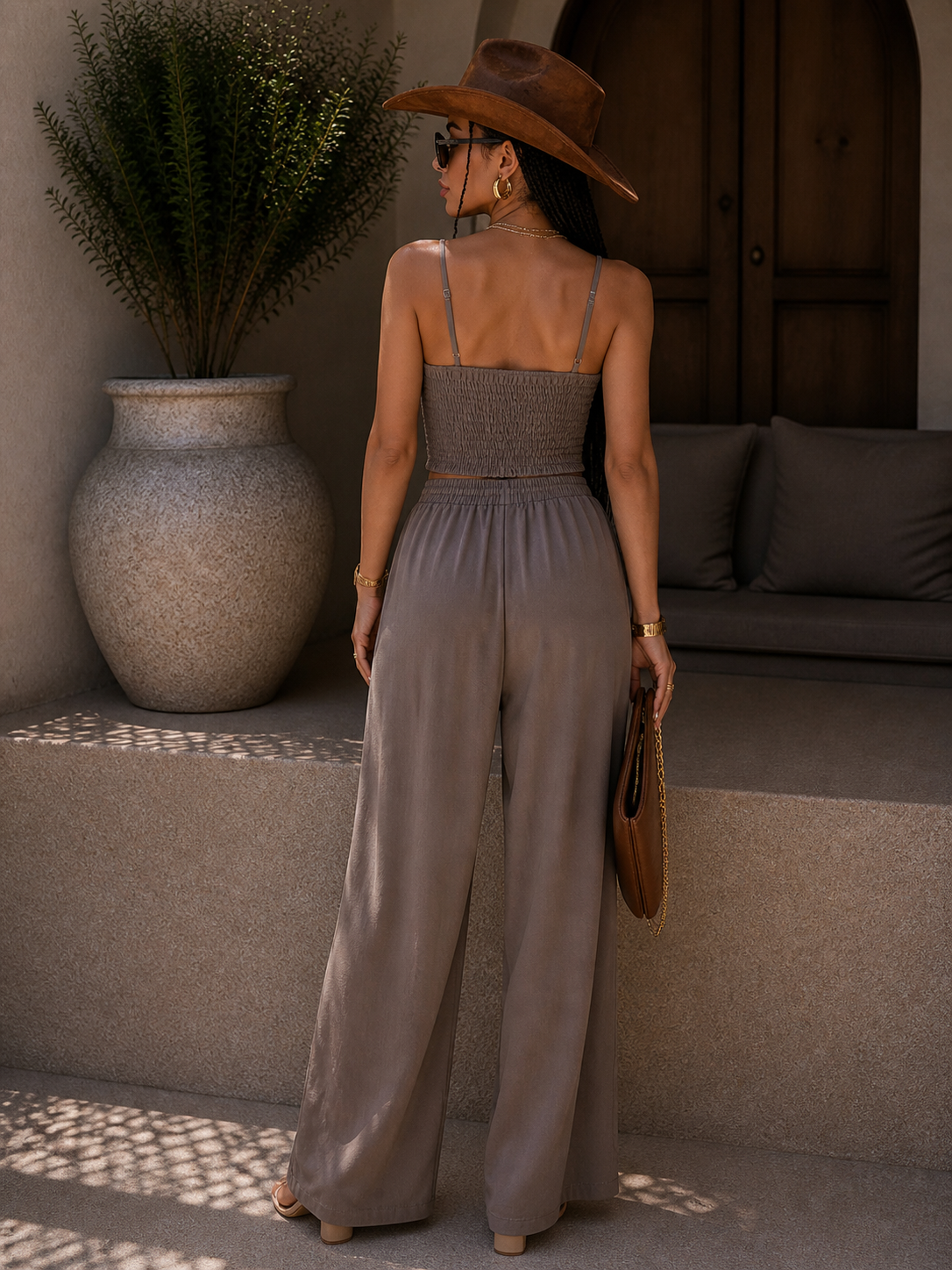 Completo Tail Chic con Dettaglio Corda - R.a. Boutique