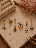 Set 6 orecchini crystal - R.a. Boutique