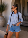 Camicia a quadri con bassotto - R.a. Boutique