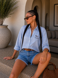 Camicia a quadri con bassotto - R.a. Boutique