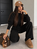 Completo Soft Winter in Maglia con Pantalone – Nero - R.a. Boutique
