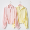 Camicia vita stretta con manica ampia - R.a. Boutique