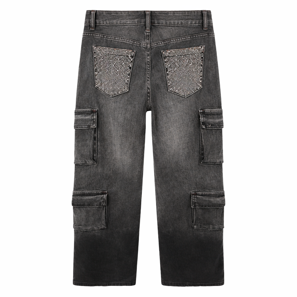 Dark Glam Cargo Jeans