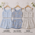Completo Summer Flowers - R.a. Boutique