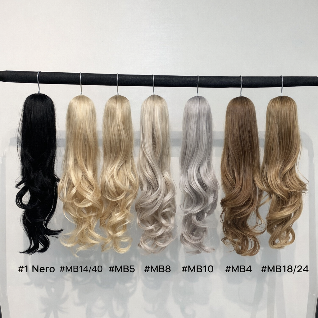 Coda Soft Wave 45cm con mollettone vari colori - R.a. Boutique