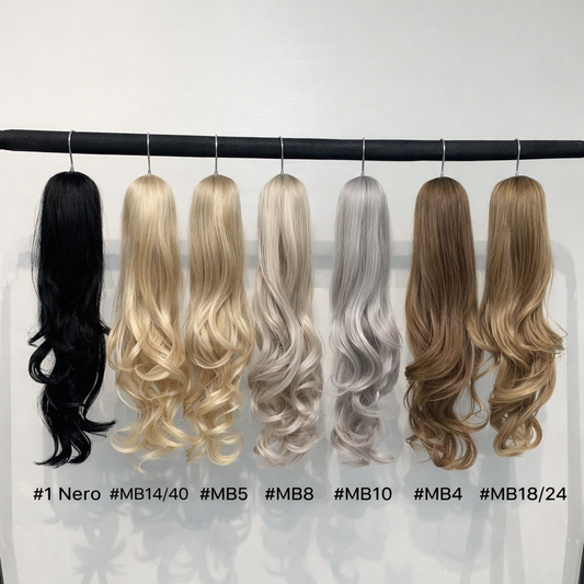 Coda Soft Wave 45cm con mollettone vari colori - R.a. Boutique