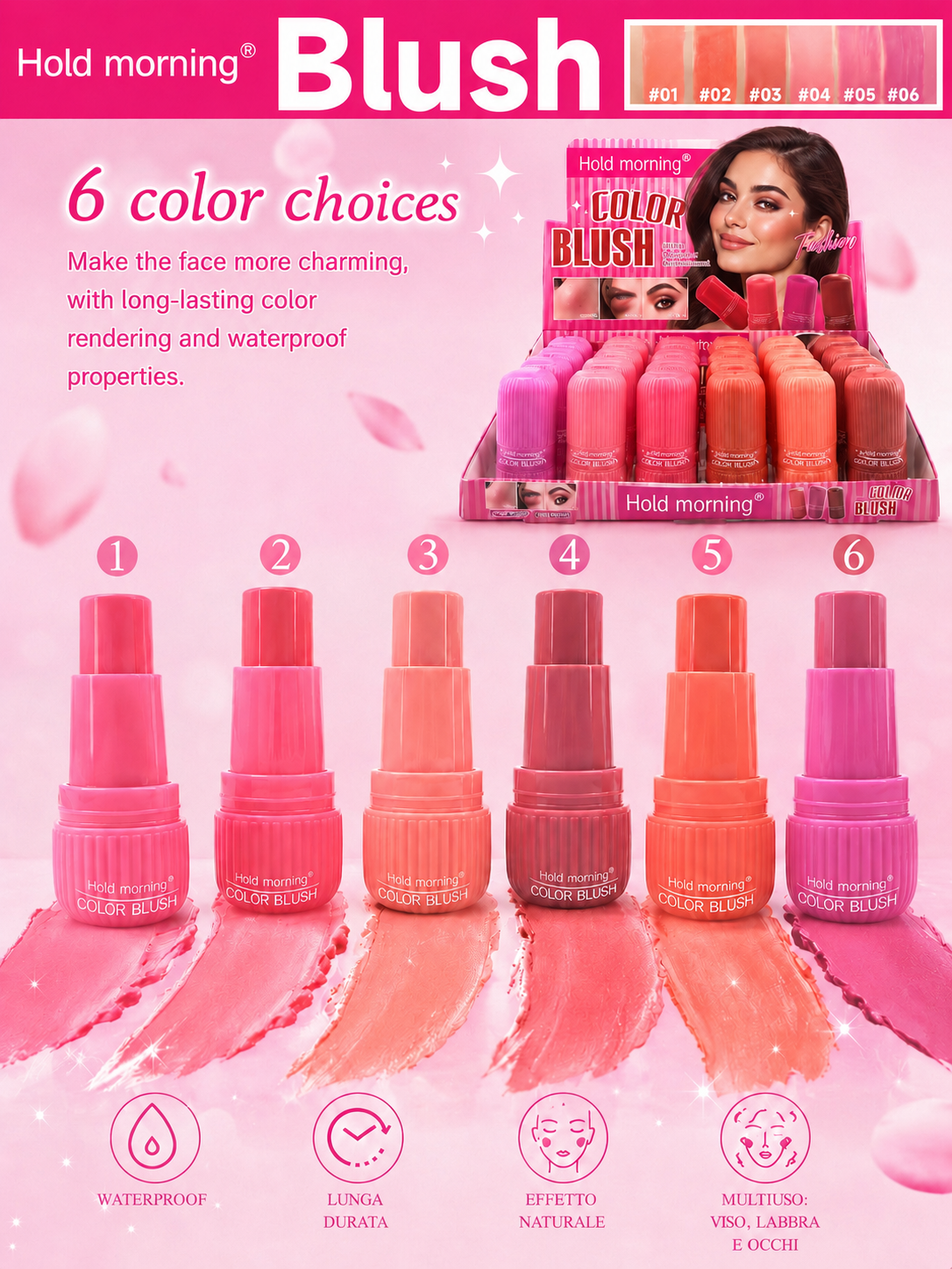 Blush Bloom Stick – 6 Shades Collection - R.a. Boutique