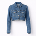 Completo Denim Queen bottoni - R.a. Boutique