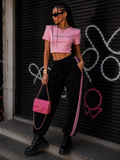 Pantalone Stripe Chic - R.a. Boutique