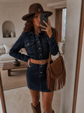 Abito Camicia Denim Belt - R.a. Boutique
