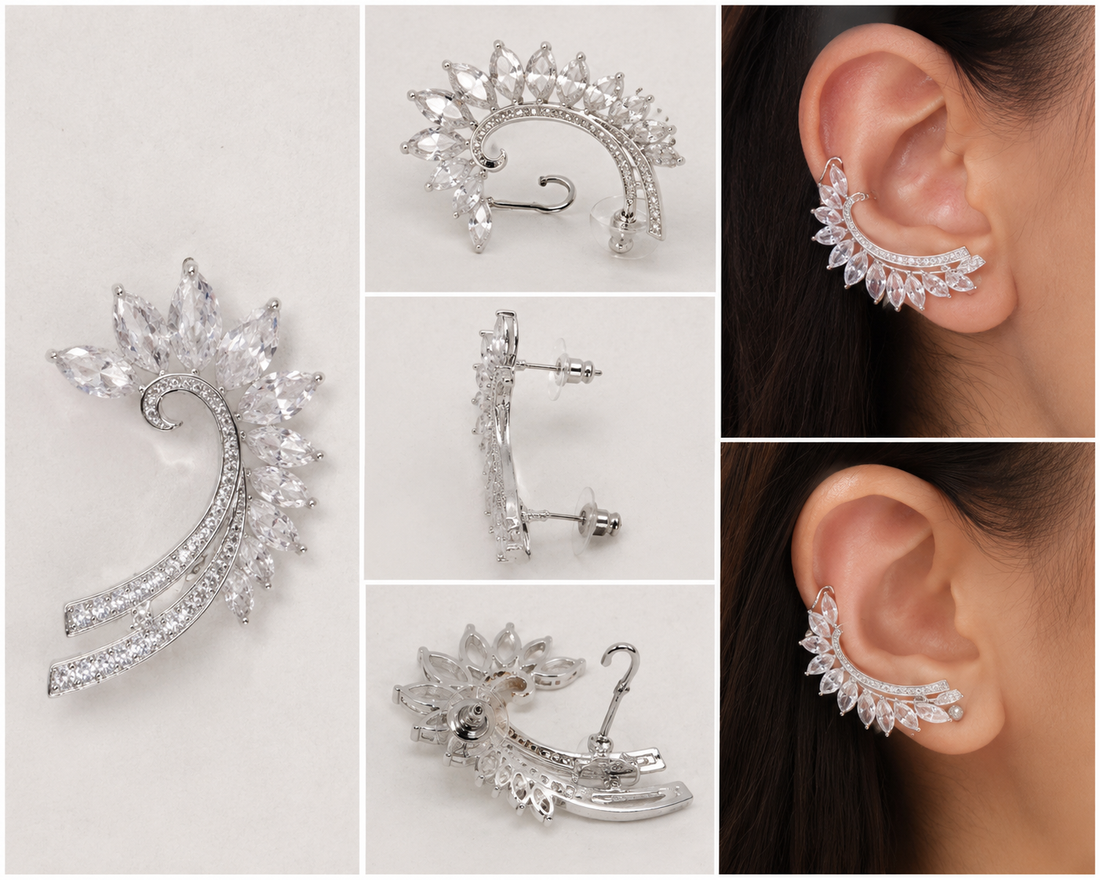 Ear Cuff Crystal Queen - R.a. Boutique