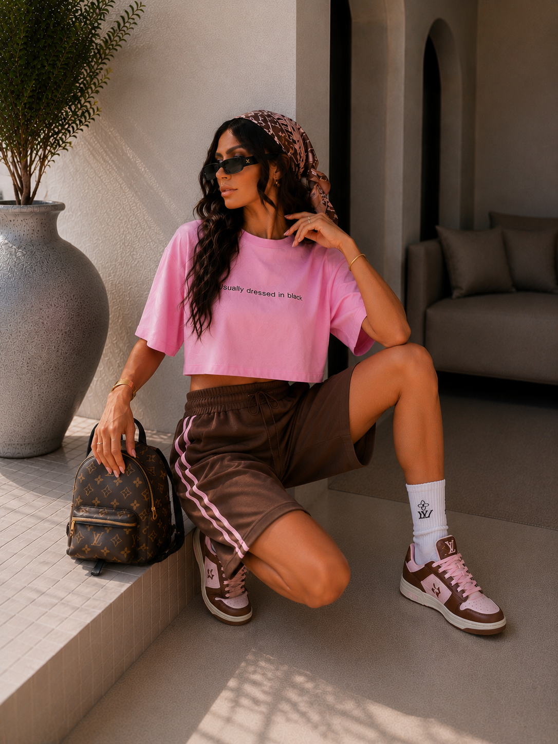 Short Bermuda stripe chic - R.a. Boutique