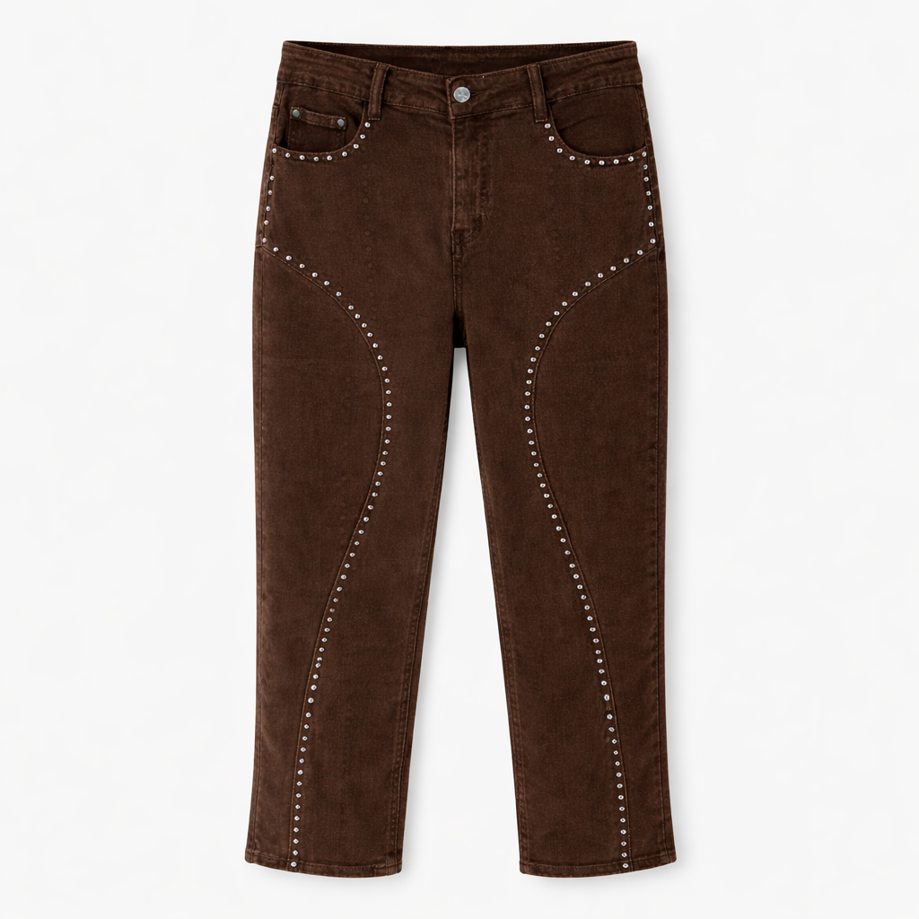 Jeans con Borchiette Gioiello - R.a. Boutique