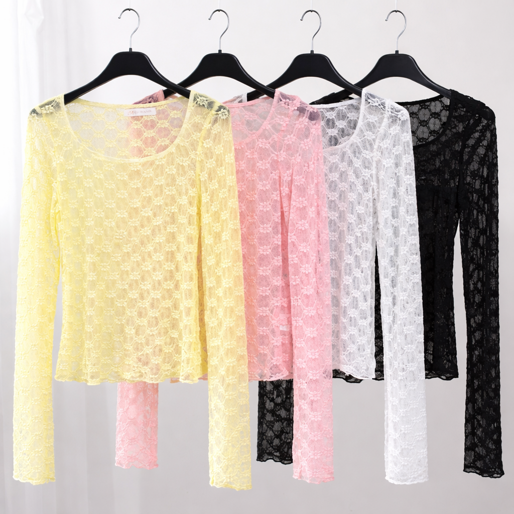 Maglia in Pizzo Floreale - R.a. Boutique