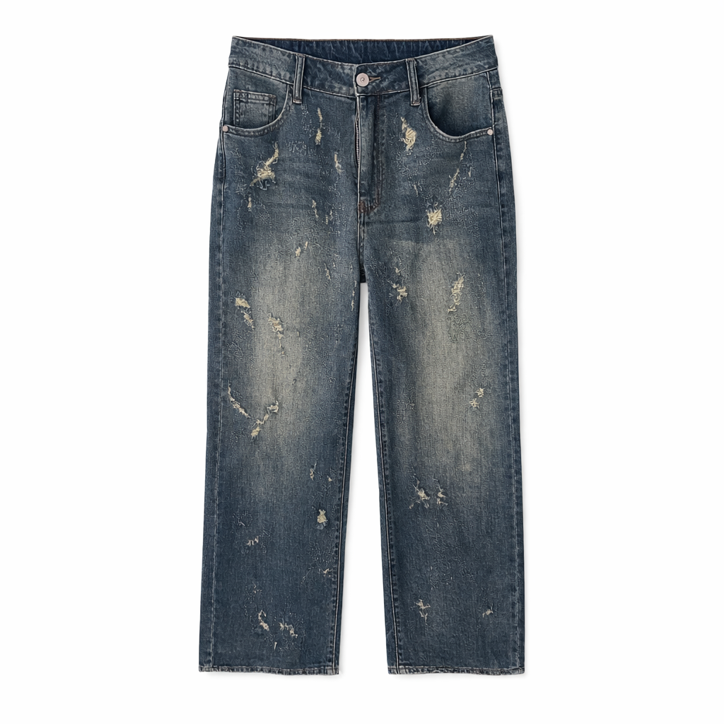 Jeans con strappi Effetto Destroyed - R.a. Boutique