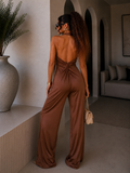 Tuta choco con gioiello - R.a. Boutique