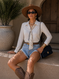 Camicia Elegance Foulard Chic - R.a. Boutique