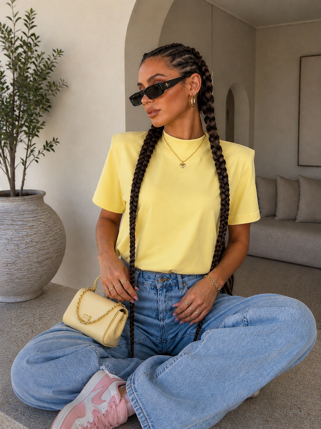 Maglia Over Shoulder Chic - R.a. Boutique