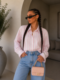 Camicia Riga Candy Rosa Oversize - R.a. Boutique
