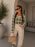Maglia Crochet Geometrica Color Block - R.a. Boutique