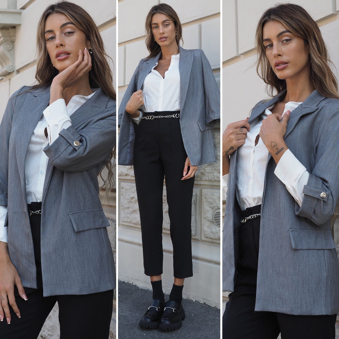 Giacchino grigio - R.a. Boutique 