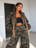 Giacca Camo Hood Utility - R.a. Boutique