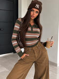 Maglia Polo a Righe College Army - R.a. Boutique