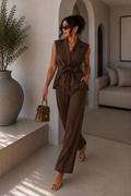 Completo elegante gilet e pantalone - R.a. Boutique