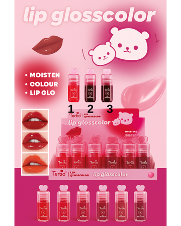 Lip Glosscolor – Gloss labbra con pack orsetto - R.a. Boutique